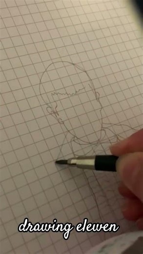 drawing eleven Stranger things