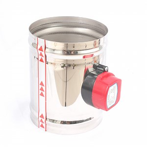 [Hot Item] HVAC Air Damper Blade Seal Round Zone Damper Electric Motor Damper