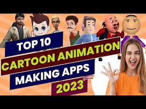 top 10 cartoon animation making app 2023 | best 10 cartoon animation apps for android