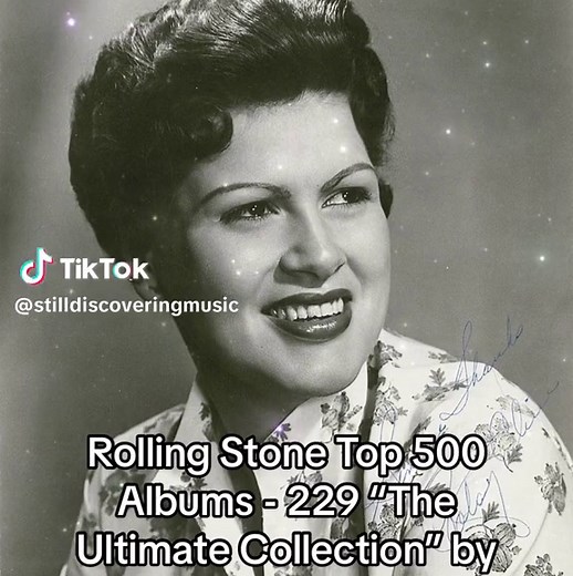 Discover “The Ultimate Collection” by Patsy Cline, the 229th Greatest Album of All Time! #patsycline #country #countrymusic #classiccountry #60smusic #60scountry #fypage #viral
