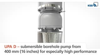 #KSB offers you a comprehensive range of reliable submersible borehole pumps and high-performance motors designed to ensure a dependable and cost-effective water supply. Check out our UPA-D – submersible borehole pump in action. #KSBwater | KSB Company