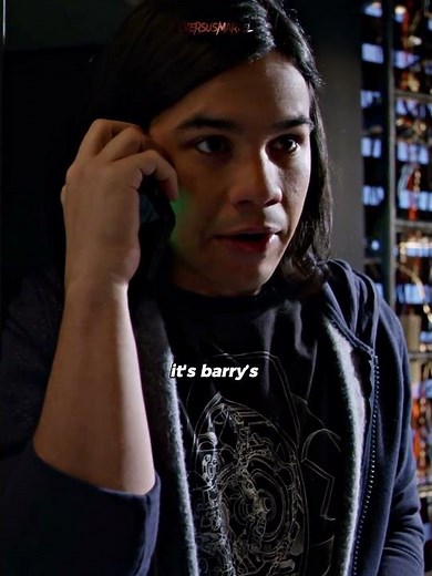Barry learns the other speedster is himself #shorts