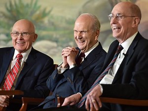 524K views · 4.8K reactions | Here are a few words spoken at Tuesday’s news conference announcing the new First Presidency of The Church of Jesus Christ of Latter-day Saints. | Church Newsroom | Facebook