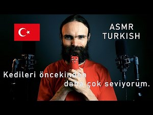 My second ASMR video in Turkish (Fısıltı, Türkçe, a few triggers)