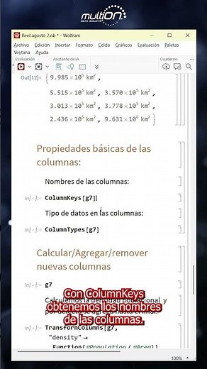 Domina Tabular, la nueva función de Wolfram Mathematica para transformar, limpiar y visualizar datos