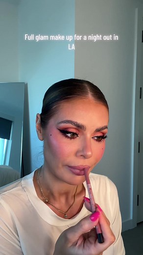 Chloe Sims Night Out Glam Makeup Tutorial in LA