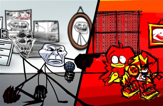 【FNF模组】放克物理夜更新! 全流程 Funkin Physics | THE RAGE UPDATE