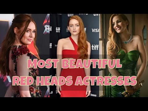 Top 10 Most Beautiful Redheads Actresses