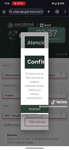 Agendar cita para tu RFC y firma electrónica en SAT