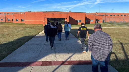 Students from Arkansas State University-Mt. Home had the opportunity to visit and tour the North Central Unit. During the tour, they learned about the daily operations and programs offered at the unit. Students also heard from an inmate panel, and some took the chance to taste a meal prepared by the kitchen staff. | Arkansas Department of Corrections