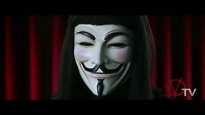Script à l'écran: "V pour Vendetta"