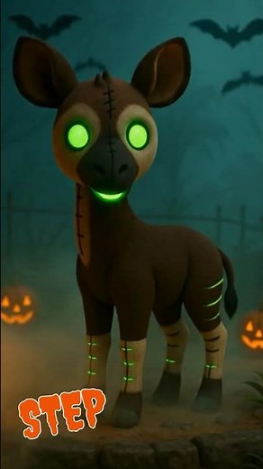 Halloween Zoo Animal Sounds Song 🦅🎃 Learn Creepy Animals with Fun Sounds 🐈‍⬛🦓Nursery Rhymes for Kids