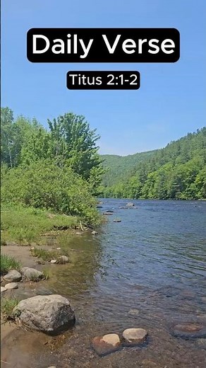 1 Verse, 1 Minute: Titus 2:1-2