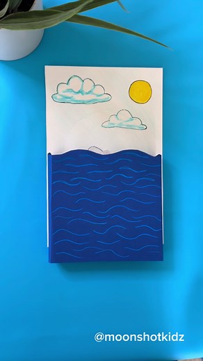 DIY Playful Dolphin Interactive Card Project