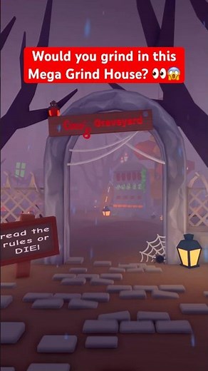 Watch how I built this Graveyard Mega Grind House in Adopt Me! #adoptme #cocogrindclub