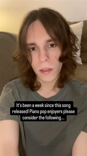 It's a piano pop bop I fear... #pianopop #musicdiscovery #smallband #indiepop