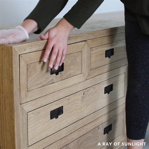 Toxic-Free Transformation! Watch Us Refinish This Vintage Henredon Dresser Using Low VOC, Eco-Safe Products 🌱 | A Ray of Sunlight - Painted Furniture & DIY