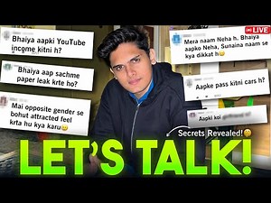 Let's Talk🔥| All Secrets Revealed | Prashant Kirad