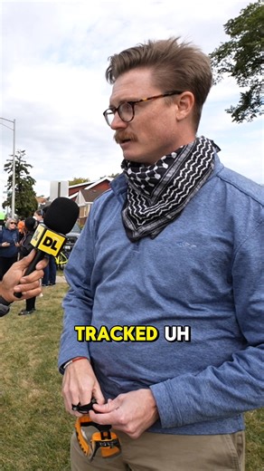 1M views · 76K reactions | I saw a man blowing a whistle at the protest outside the ICE detention center in Chicago and asked him why | Don Lemon | Facebook