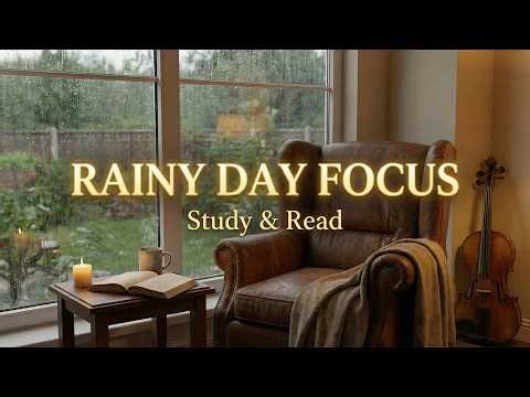 ainy Day Focus 🌧️ Relaxing Baroque Music for Studying & Reading
