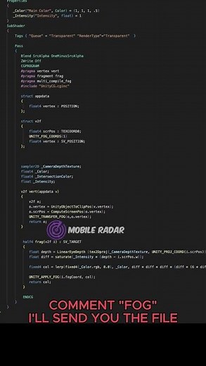 HOW TO CREATE VERTICAL FOG IN UNITY