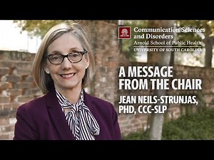 Welcome to the Dept. of Communication Sciences and Disorders at the University of South Carolina