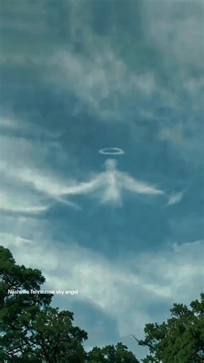 Mysterious Nashville Sky Angel: Unexplained Cloud Formation?