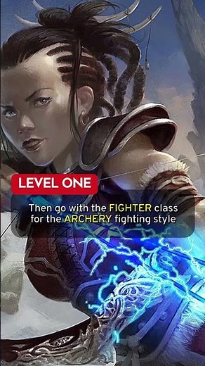 Learn to play as an Elven Samurai Archer in 1 Minute! #shorts #dnd5e #dnd #dungeonsanddragons