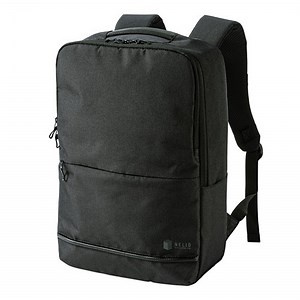 BAG-BP16BK カジュアルデザイン PCバックパック 15.6インチ収納 ブラック【サンワダイレクト】