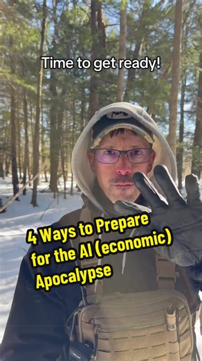AI and virtual AI agents are coming for white collar jobs. If you have an entry level position in a white collar industry, it’s time to start getting ready for some economic realities that are coming sooner than you think. #ai #economics #prepper #aiagents #recession