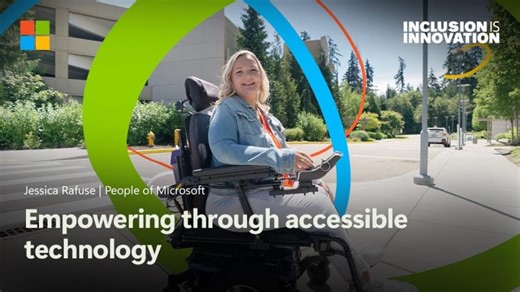 Partnering for inclusion and accessibility | People of Microsoft | Allison West Hughes