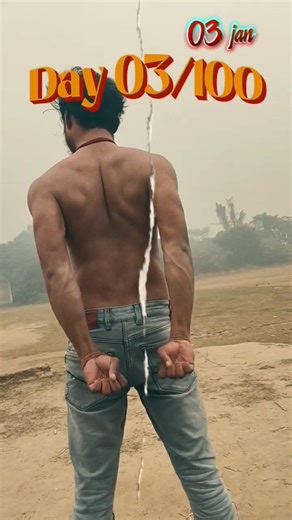 03 day Daily workout challenge with brahmchari 💪🙋🚩#bramcharya #workout #motivation