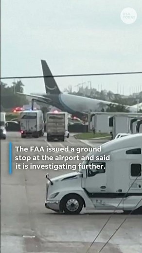 At least 5 killed in Amazon cargo plane crash at Miami airport