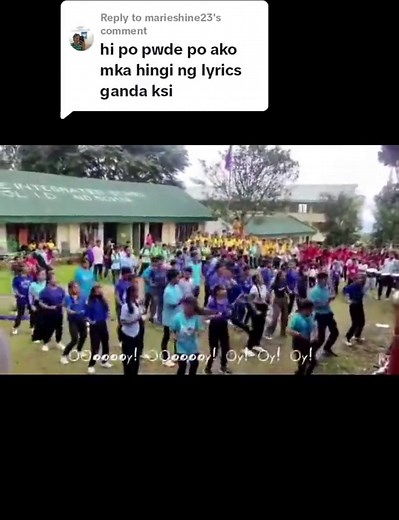 Cheering and Yelling Ideas with Lyrics