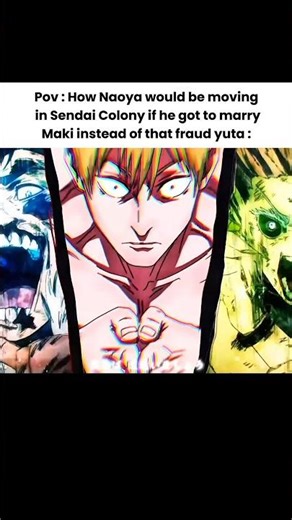 Naoya better than Yuta 🫩✌️ #anime #fypシ゚viral #jujutsukaisen