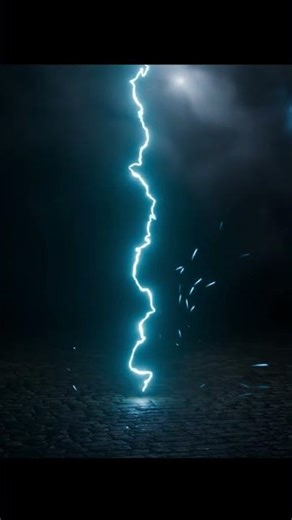 Thunder Strike Blender geo nodes #blender3d #blender #explosion