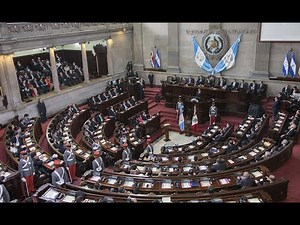 Sesión Solemne ante el Congreso de la República de Guatemala