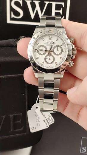 Rolex Daytona White Dial Chronograph Steel Mens Watch 116520 | SwissWatchExpo