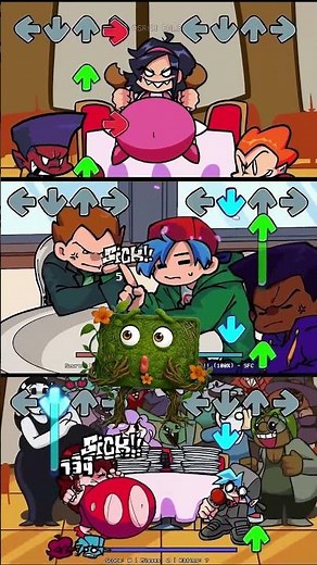 Friday Night Funkin' Fast Food Battle - Buffet Mod - FNF Music Dash