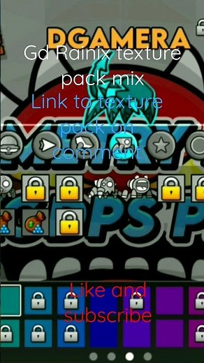 GD Rainix texture pack mix #gd #geometrydash