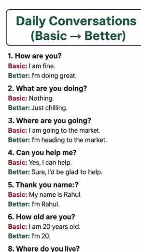 Speak English Like Natives | Basic to Advanced Phrases #basicvsadvanced #usaenglish