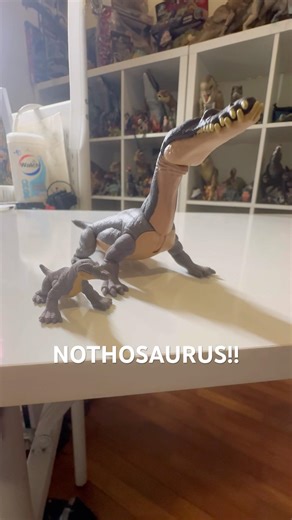 jurassic world minis nothosaurus and medium nothosaurus! #jurassicworld#matteljurassicworld#toys#toy