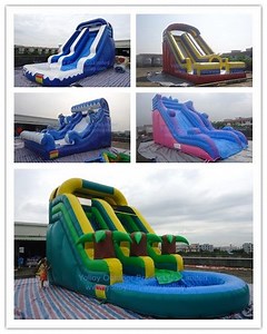 [Hot Item] Commercial Grade Inflatable Water Slide with Pool