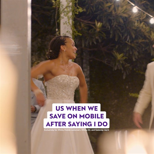 73K views | First comes love, then comes savings with Xfinity Mobile | Xfinity | Facebook