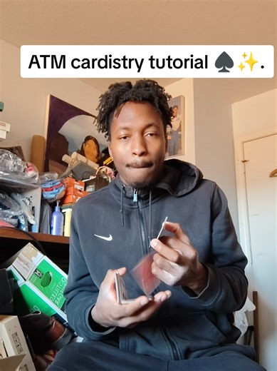 Replying to @mstrchef218 Cardistry ATM tutorial ♠️🔥 . #tutorial #cardistry #playingcards #tiktok #viral