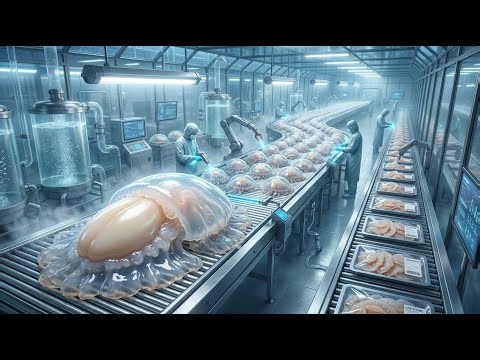 Processing Jellyfish: The Most Bizarre Seafood Production