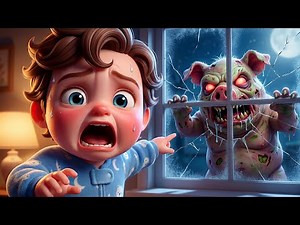 Zombies At The Farm | Old MacDonald Version | For Children | Kids | 3D Animation