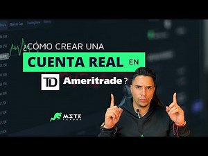 ✅Así se crea una cuenta real en TD AMERITRADE✅ 2023