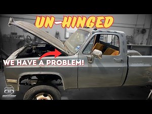 Have We Found The Ultimate Square Body K30 Hood Hinge Fix?!