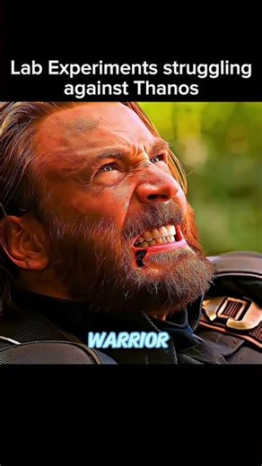 lab experiment struggling against thanos🔥